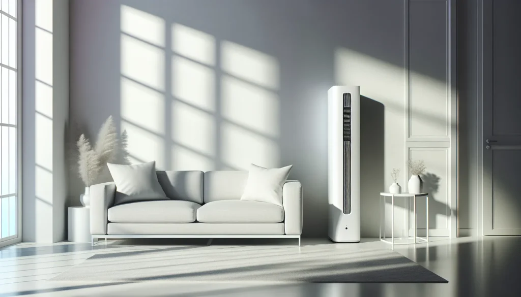 HEPA filter layers inside an air purifier showing how it cleans the air