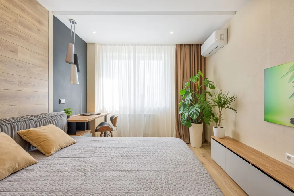 Clean modern bedroom illustrating practical gifts for allergy sufferers